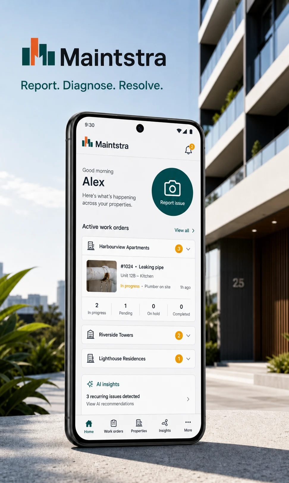 Maintstra — AI Property Maintenance — photo 1